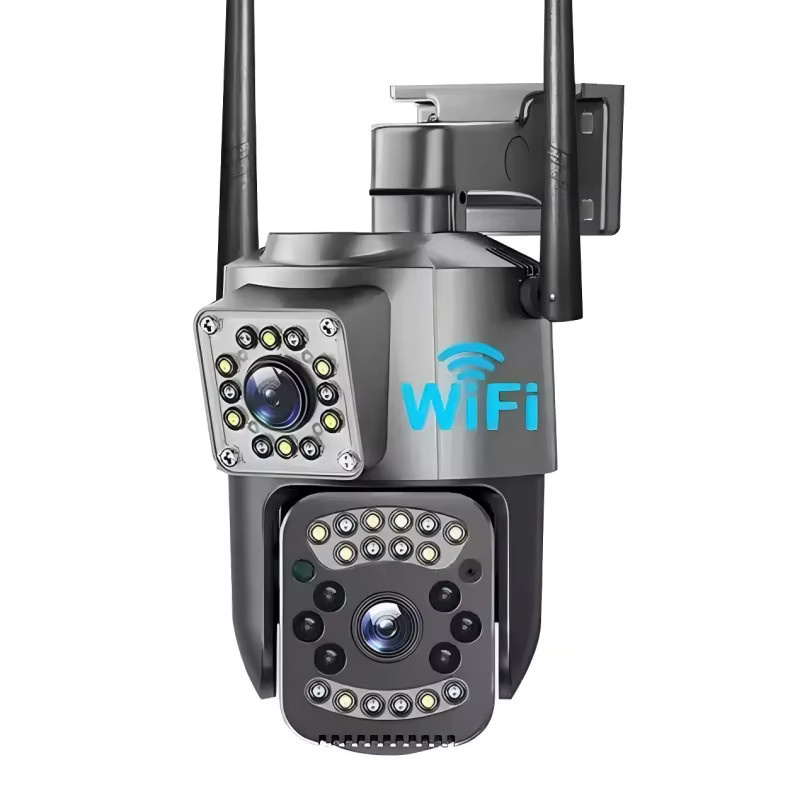 V380 Pro Dual-Objektiv WLAN IP-Kamera Outdoor Wasserdichte PTZ CCTV-Kamera mit Zwei-Wege-Audio und Auto-Tracking - Bild 6