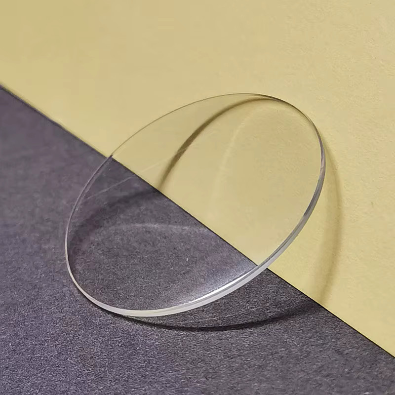 Mineral-Uhrenkristall, rund, transparent, 28–37,5 mm, 1,5 mm dick - Bild 5