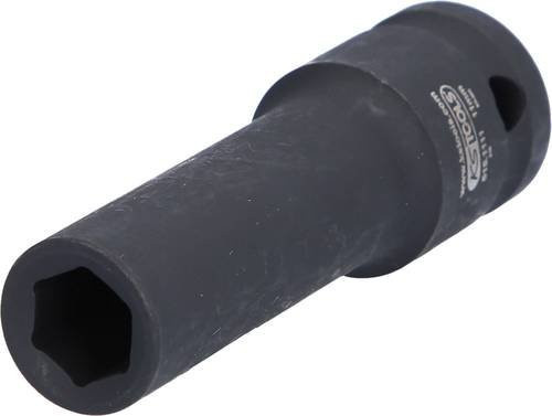 KS Tools 1/2" Kraft-Steckschlüsseleinsatz lang 11mm aus Chrom-Molybdän in Schwarz - Bild 1
