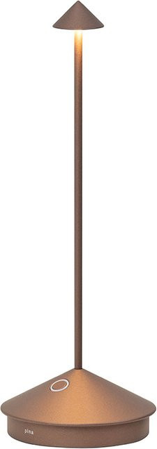 Zafferano Pina Pro LED-Akkuleuchte in Bronze matt mit dimmbarer Lichtfarbe - Bild 1