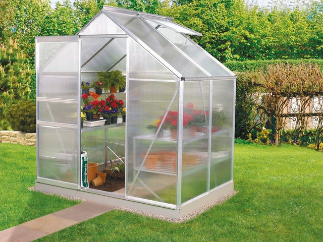 VITAVIA Gartengewächshaus-Set Venus mit ca. 2,5 qm Fläche - Bild 1