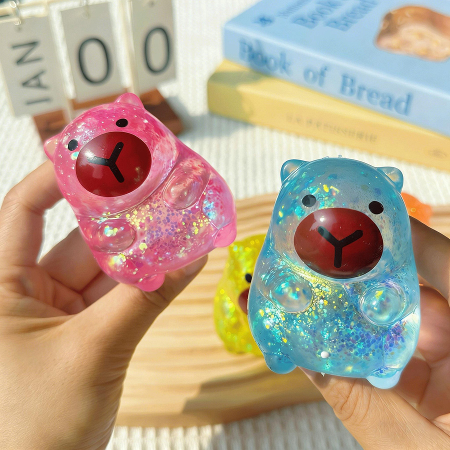 Linyi toy Capybara Knetspielzeug Dekompression Weich - Bild 2