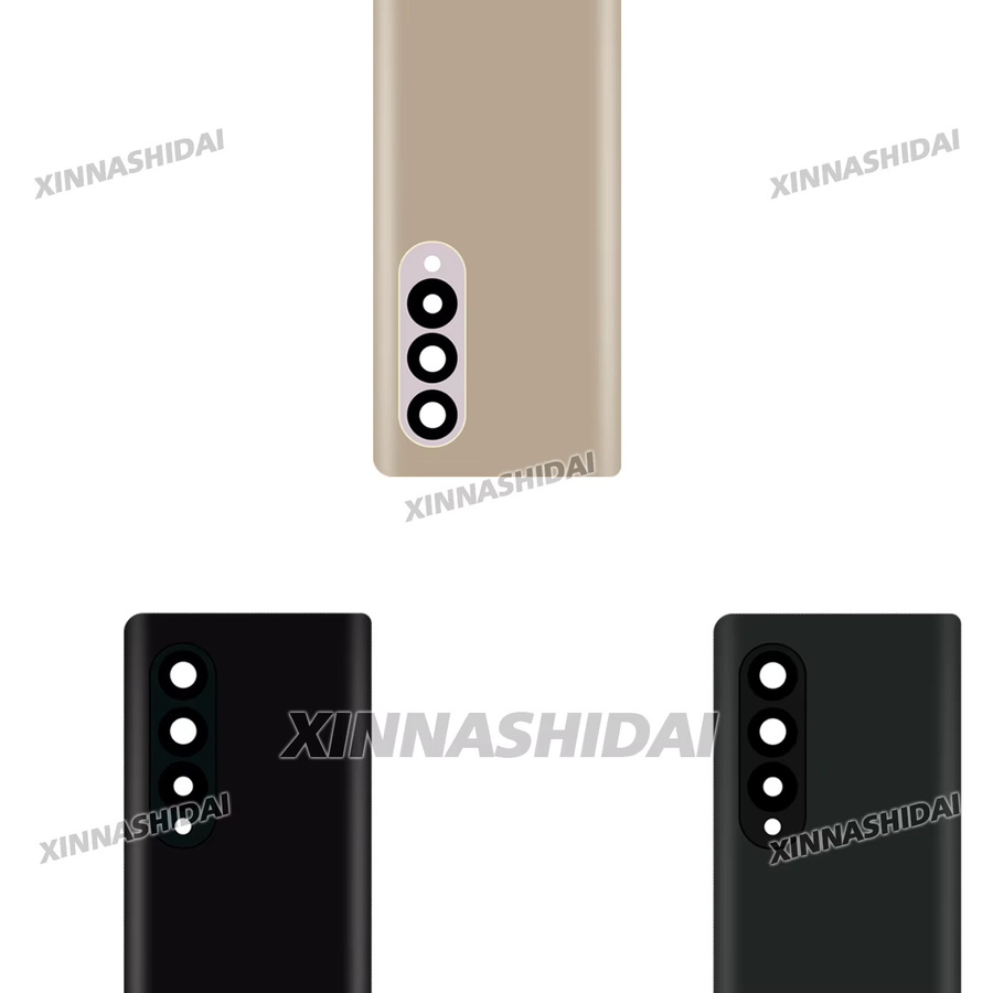 Samsung Galaxy Z Fold 3 5G Ersatz-Rückabdeckung in Grün aus Kunststoff ohne Kameralinsen-Panel - Bild 2