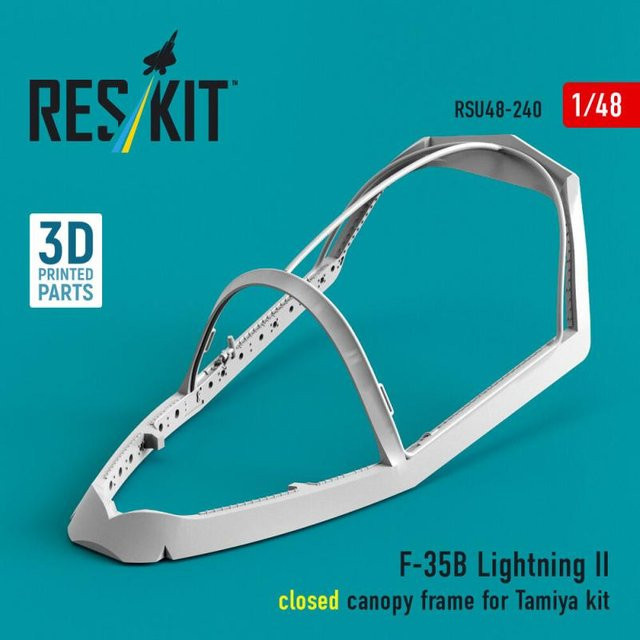Tamiya F-35B Lightning II - Closed canopy frame, Zubehör, 1:48 - Bild 1