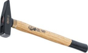 BGS Schlosserhammer mit Holzstiel aus Stahl, 200 g - Bild 1