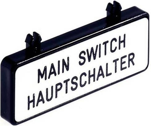 Siemens Sichtblende 8UB9530 in Weiß - Bild 1