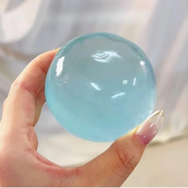 Topmix Neuer Slow Rising Squishy Ball, Gelee-Textur, blau - Bild 1