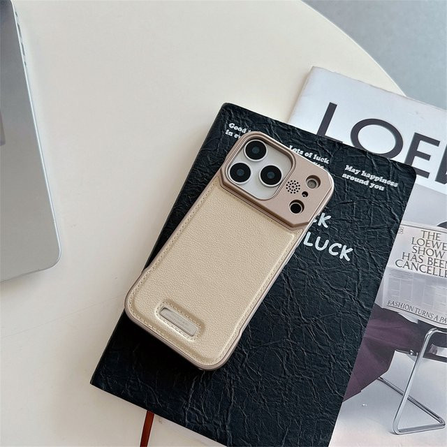 Magnetische Leder-Schutzhülle für Apple iPhone 17 Air 16e 16 15 14 Plus 13 12 11 Pro Max mit Aromatherapie-Funktion in Blau - Bild 1