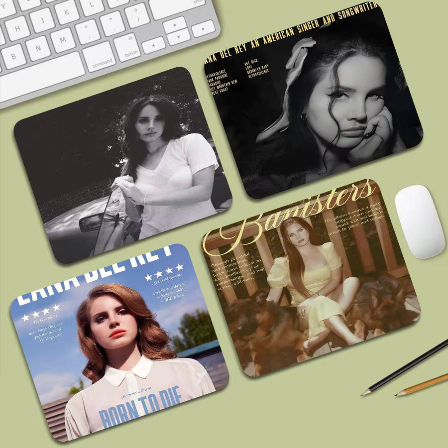 Rastar Lana Del Rey Hot Music Album Mauspad, quadratisch, multicolour - Bild 2