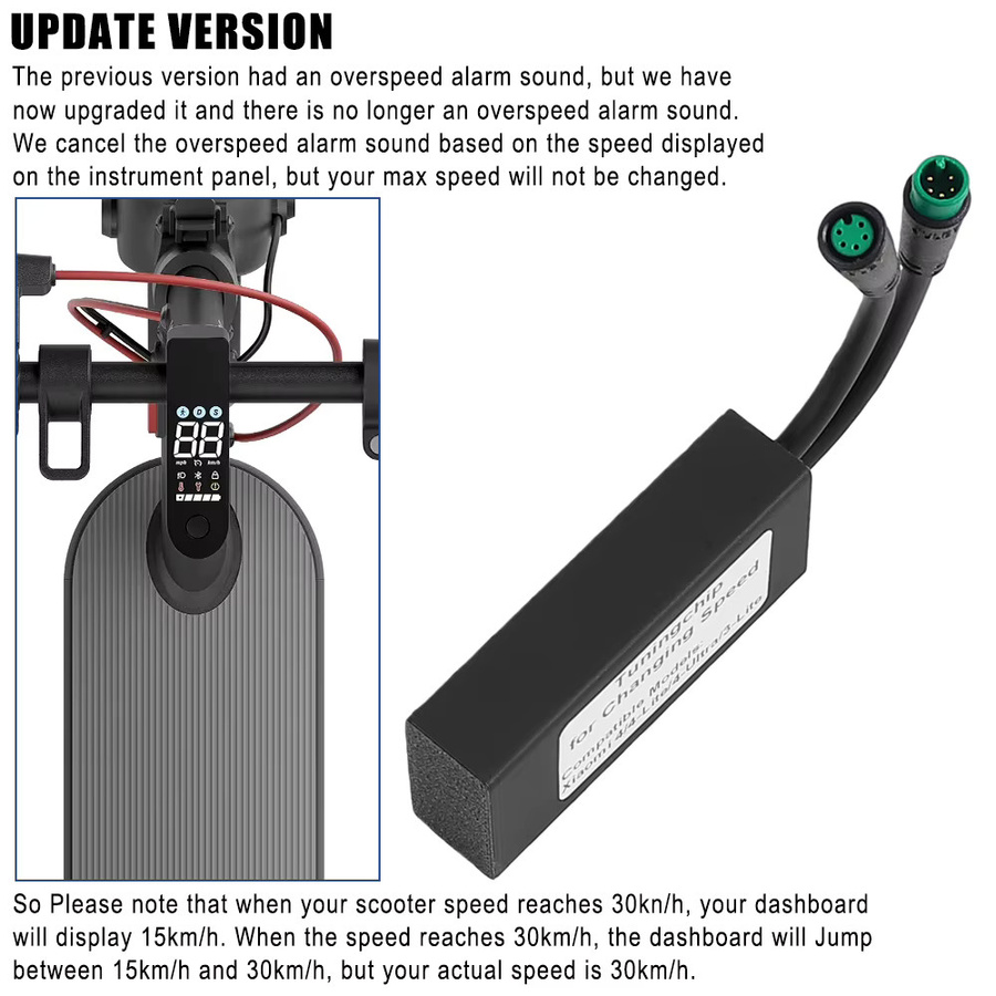 Geschwindigkeits-Entsperrkabel für Xiaomi Elektrische Roller 4, 4 Lite, 4 Ultra und 3 Lite, 5-Pin Zubehör, Schwarz - Bild 2