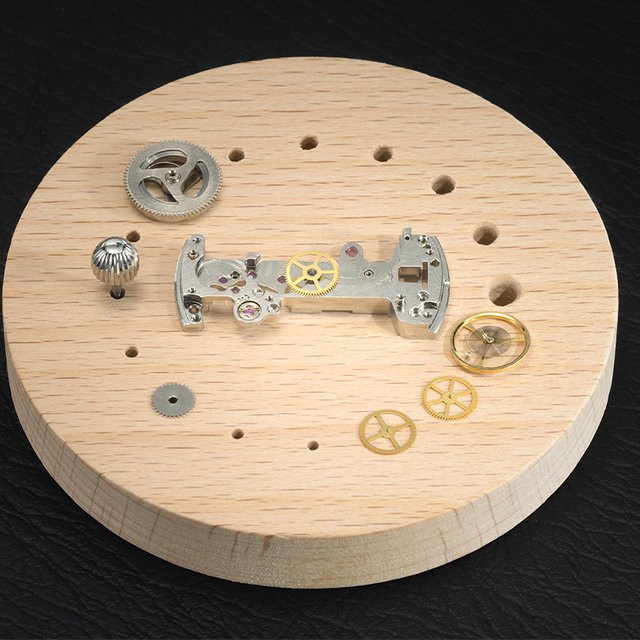OAKCHARM Uhrenbox aus Buchsbaumholz, Uhrenreparaturwerkzeug - Bild 1