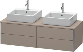 Duravit Waschtischunterschrank XSquare wandhängend mit 4 Schubladen, B/H/T: 140 x 54,8 x 40 cm - Bild 1