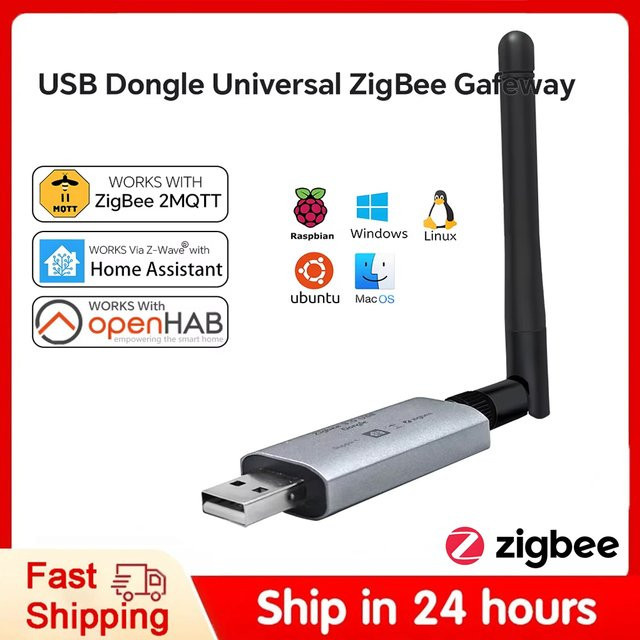 Timethinker Dongle-E USB Zigbee 3.0 Gateway Universal Hub für Home Assistant und Zigbee2MQTT - Bild 1