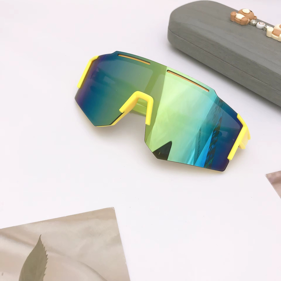 ZUXUB Sportsonnenbrille für Kinder, Vollrand, Multicolor, Kunststoff - Bild 2
