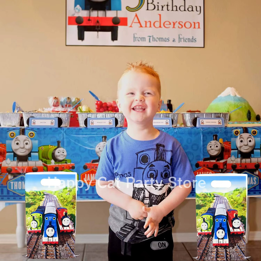 Thomas The Train Geschenktüten aus Papier für Kindergeburtstage, Mehrfarbig - Bild 5