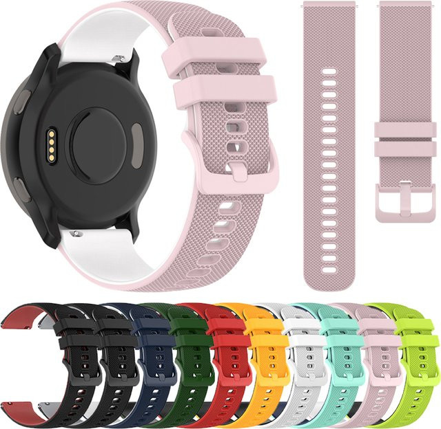 Fossil Uhrenarmband Silikon, 20 22 mm, Unisex - Bild 1