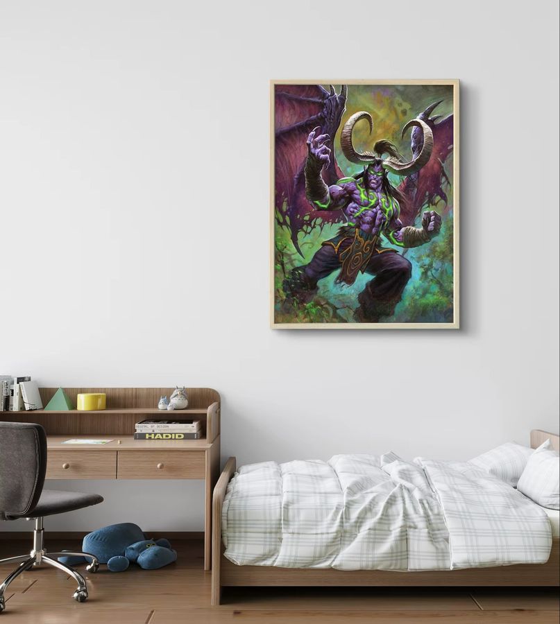 World of Warcraft Diamant-Malerei-Set Dämonenjäger DIY Diamant-Stickerei Wandbild für Jungen B/H: 30 x 20 cm - Bild 2