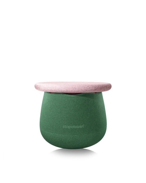 Stapelstein Dynamic small Kinderhocker-Set in Water Lily für Balance und Bewegung ab 3 Jahren - Bild 1