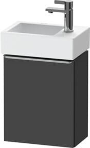 Duravit Waschtischunterschrank D-Neo Grau, Wandmontage, 1 Tür, B/T/H: 36,4 x 22,2 x 44 cm - Bild 1