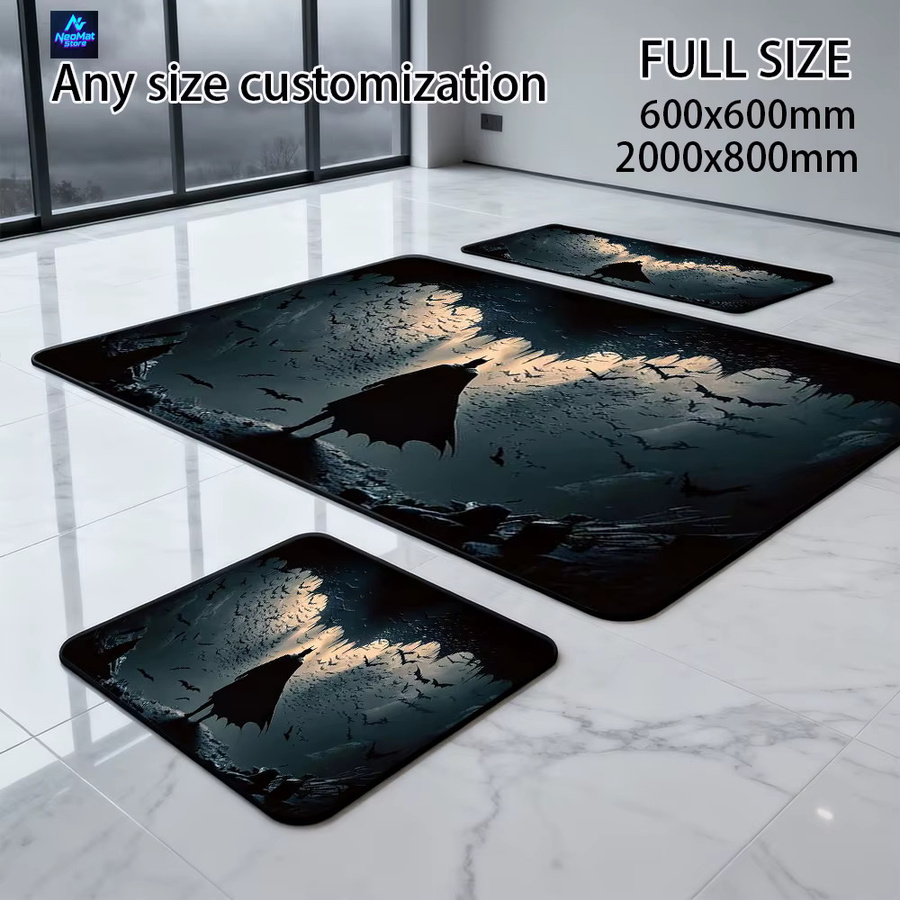 BERTALANFFY Premium Gaming Mauspad XXL in Schwarz, B/T: 1400 x 600 mm, 5 mm Dicke - Bild 5