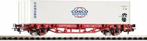 PIKO Containertragwagen DC 40 Container Cosco, 1:87 (Spur H0) - Bild 1