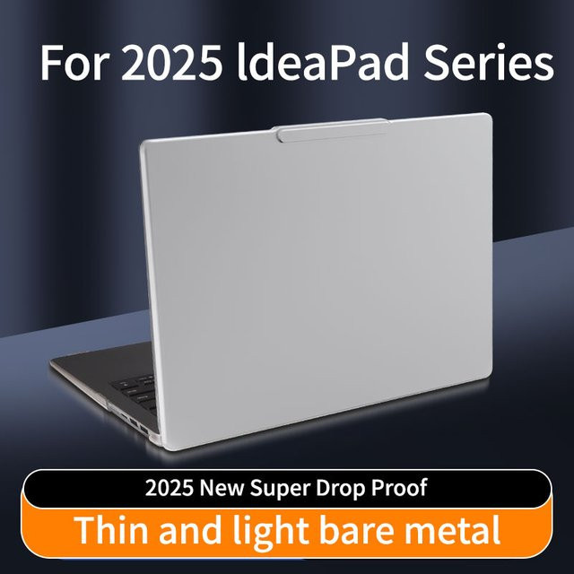 Emotal Laptop-Hartschalenhülle für Lenovo IdeaPad Slim 5 und IdeaPad Pro 5 14 / 16 Zoll, Matte Schutzhülle, Transparent - Bild 1