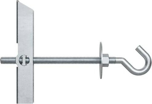 Fischer KDH 5 Kippdübel für Gipskarton in Silber, Länge: 130 mm, Durchmesser: 16 mm, 20 Stück - Bild 1