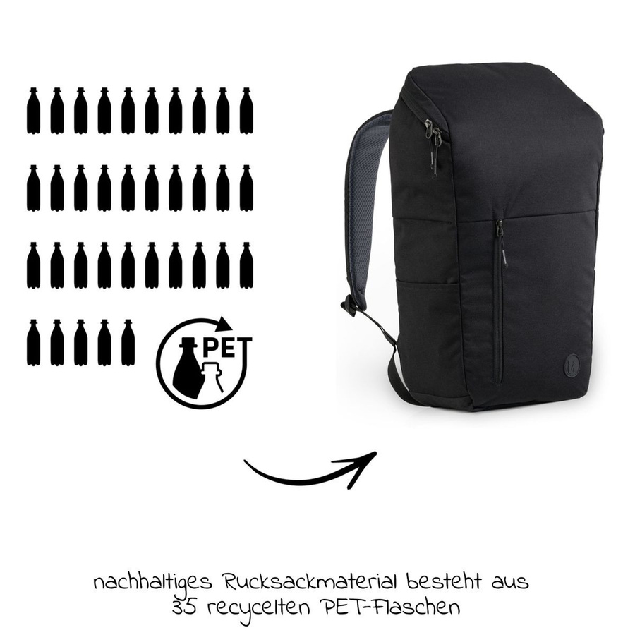 Hauck Wickelrucksack Deuter Pack N Walk in Schwarz - Bild 8
