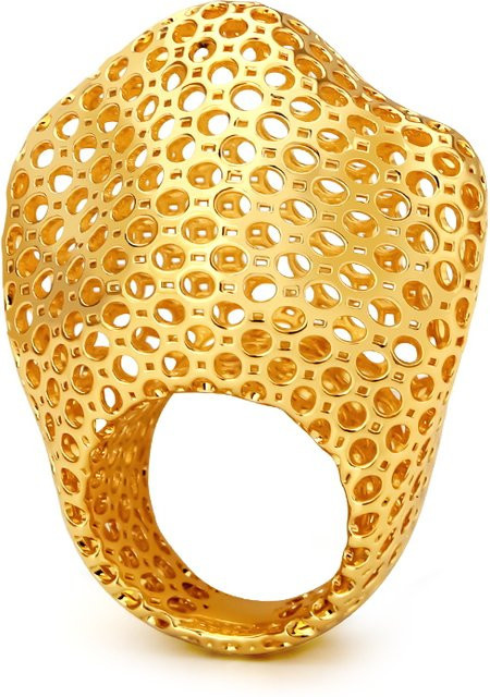 IVOG Ring, Messing, Gold, Damen - Bild 1