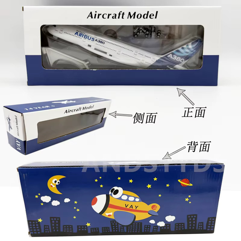 ZOCO A380 Malaysia Airlines Modell Flugzeug, Maßstab 1:240, Harz, ab 14 Jahre - Bild 3