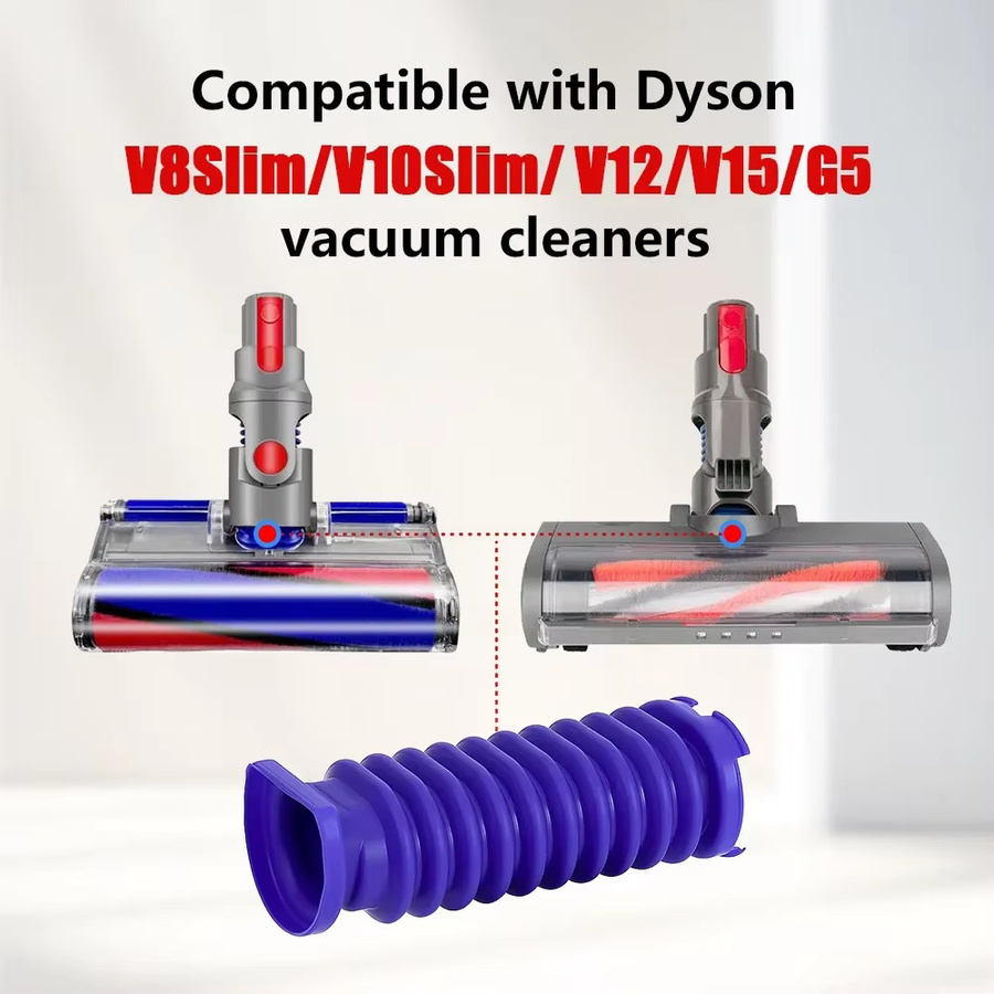 Dyson Saugkopf-Rollenschlauch in Blau für V8, V10, V12 Slim, V15 Slim, SV18, SV20 und SV10K Staubsauger - Bild 2