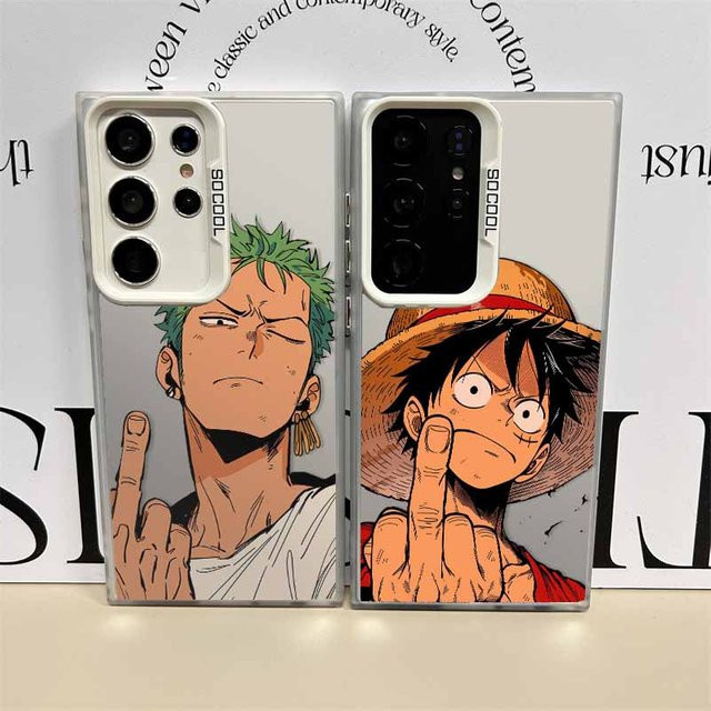 L-uffys Z-oro Anime Handyhülle für Samsung Galaxy S26 S25 S24 S23 S22 S21 S20 FE Ultra Plus in Bunt - Bild 1