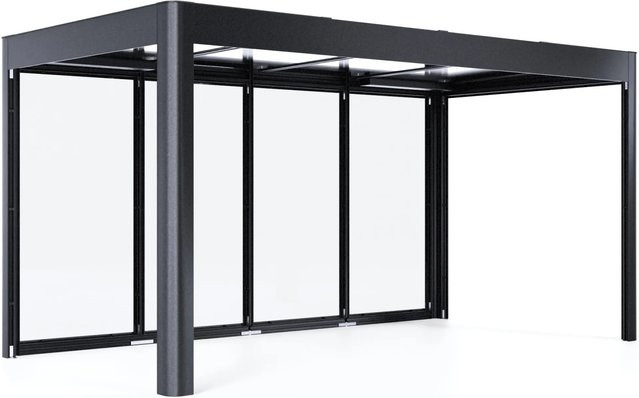 SunElements Pergola SunCover Anthrazitmetallic B/T: 443 x 233 cm - Bild 1