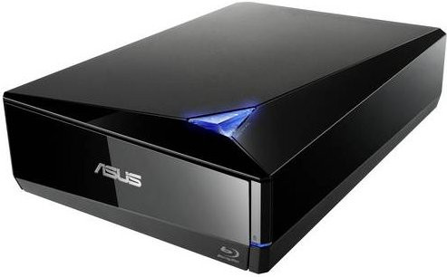 Asus TurboDrive BW-16D1X-U Externer Blu-ray Brenner mit USB 3.2 Gen 1 in Schwarz - Bild 1