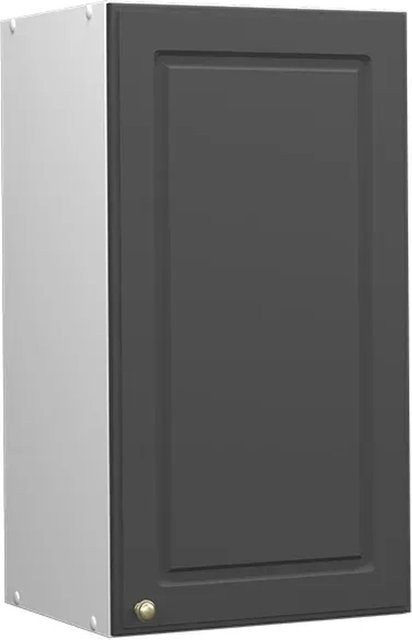 Vicco Hängeschrank Fame-Line Landhaus Weiß Anthrazit Gold Breite: 40 cm - Bild 2