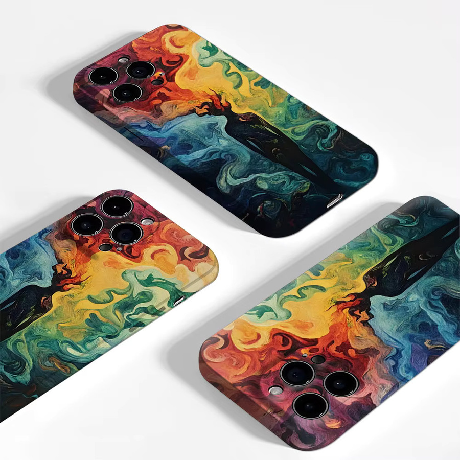 Mindscape Handyhülle für iPhone 17 16 15 14 13 Pro Max Plus Multicolor Robuste Magnetische Einzel- und Doppelschicht-Hülle - Bild 3