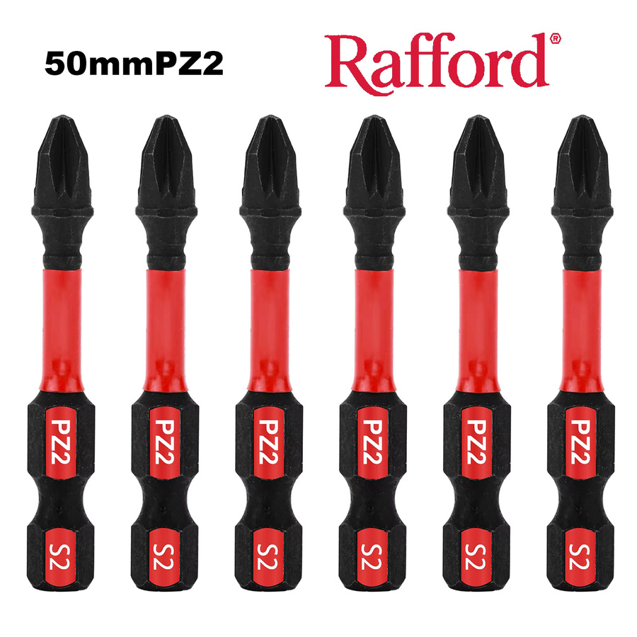 Rafford Impact Tough Schraubendreher Bits Set PZ2 Pozidriv aus S2-Legiertem Stahl, 2 Zoll - Bild 4