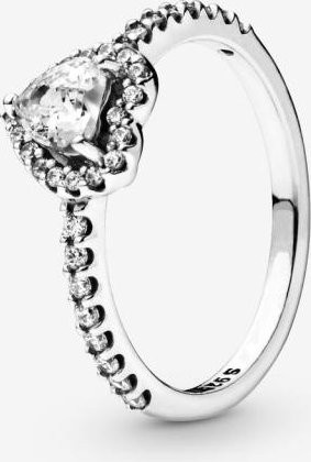 Wucifang Jewelry Ring, 925 Silber, Roségold, Kristall, Damen - Bild 1