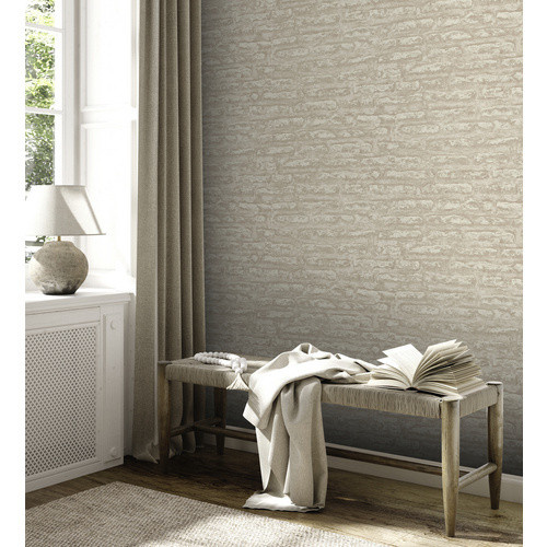 A.S. Création Vliestapete in Beige und Weiß mit abstraktem Design, Breite: 53 cm, Länge: 1005 cm - Bild 3