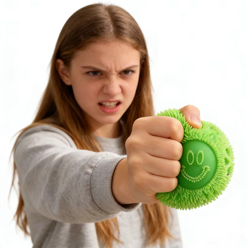 Schylling NeeDoh Blumen-Fuzz-Quetschball, Sensorisches Spielzeug - Bild 2