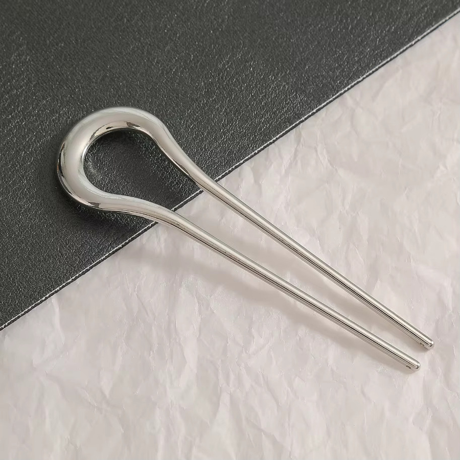 DDZST Haargabel, U-förmig, Metall, Damen - Bild 4