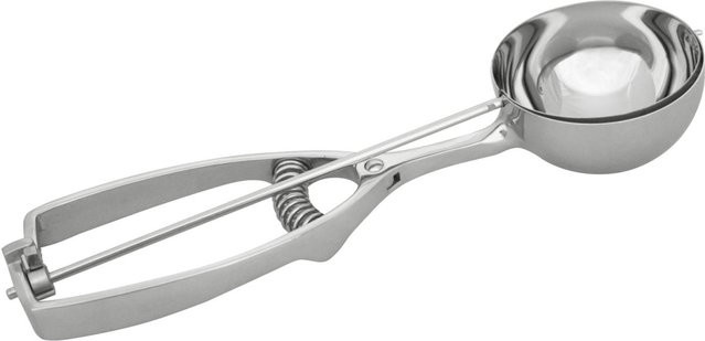 Schneider Eisportionierer aus Edelstahl in Silber, Länge: 26,5 cm, Breite: 6 cm, Durchmesser: 8 cm - Bild 1