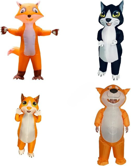 Hangchen Family Halloween-Kostüm für Erwachsene, aufblasbares Kostüm - Bild 1