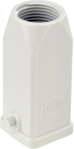 HARTING Tüllengehäuse Han 3A-gg-Pg11 in Weiß - Bild 1