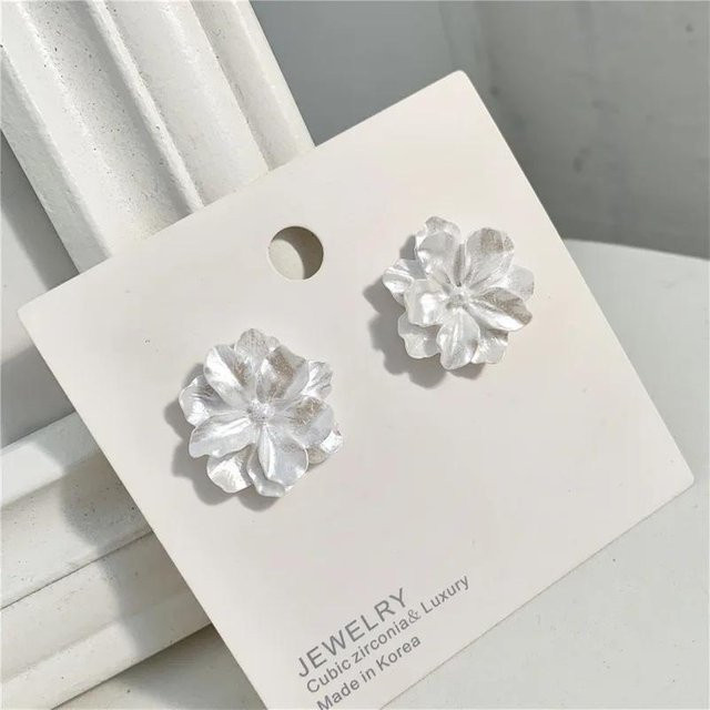 YULIN Blumenstecker, Weiß, Zirkonia, Damen - Bild 1