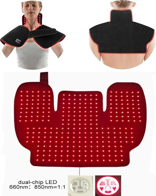 ZONGKUNG Lichttherapie-Pad, Schwarz - Bild 1