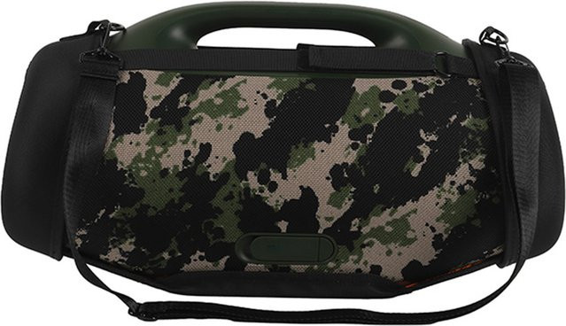 ALLOET Tragbarer Lautsprecher-Trageriemen und Schutzhülle für JBL Boombox 4 in Schwarz, Orange und Multicolour - Bild 1