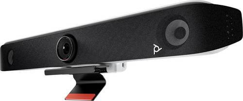 HP Poly Studio X52 All-In-One Video Bar Konferenzlautsprecher in Schwarz mit HDMI, USB-A und USB-C Anschlüssen - Bild 1