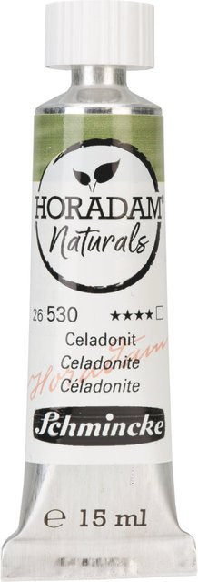 Schmincke Horadam Naturals Aquarellfarbe Celadonit mit Erdpigmenten und Gummi Arabicum - Bild 1