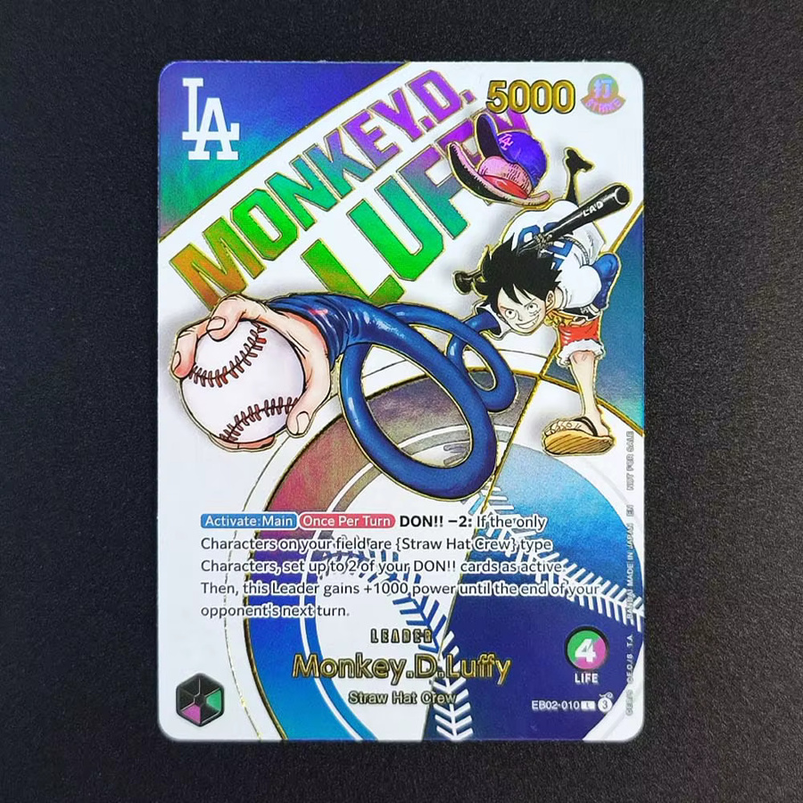 Bandai One Piece Monkey.D.Luffy (010) Anime Cards, Pappe / Karton - Bild 2
